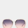 Betsey Johnson All The Trimmings Sunglasses Gold Shop