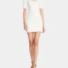 Betsey Johnson Athina Puff Sleeve White Best Sale