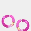 Betsey Johnson Charm School Pencil Earrings Pink Outlet