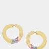 Betsey Johnson Charm School Pencil Earrings Gold Store