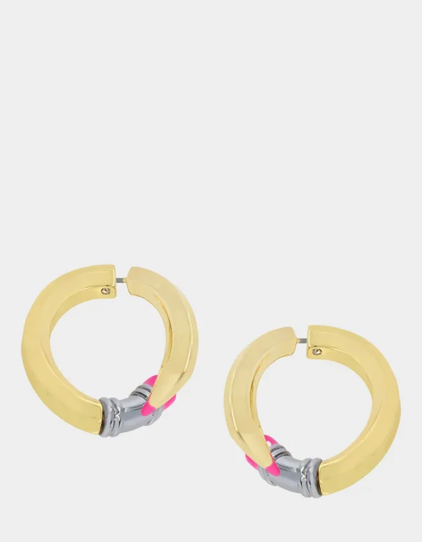 Betsey Johnson Charm School Pencil Earrings Gold Store