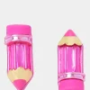 Betsey Johnson Charm School Pencil Studs Pink Outlet