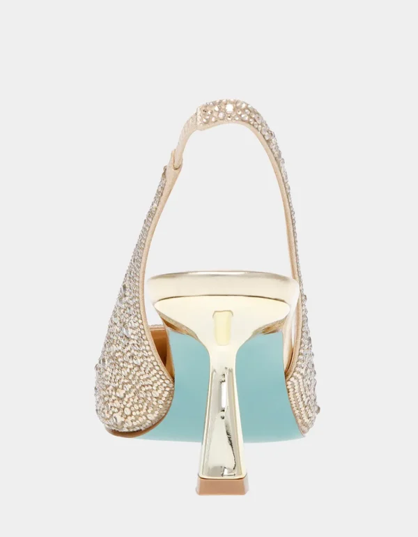 Betsey Johnson Clark Gold Cheap