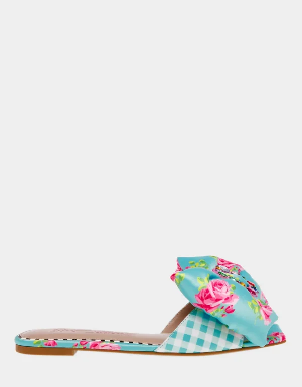 Betsey Johnson Daisyy-G Blue Multi Hot