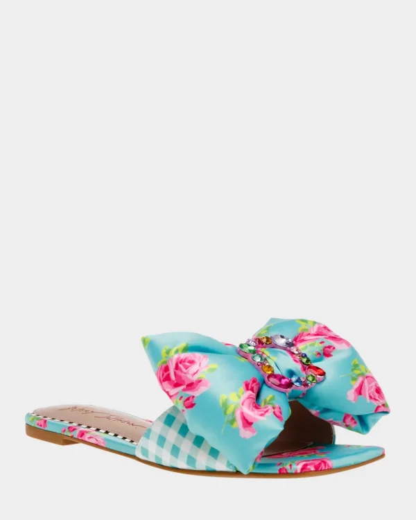 Betsey Johnson Daisyy-G Blue Multi Hot