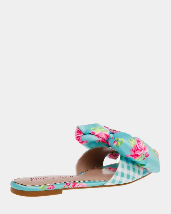 Betsey Johnson Daisyy-G Blue Multi Hot