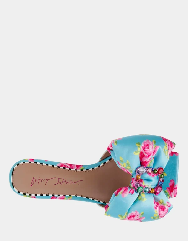 Betsey Johnson Daisyy-G Blue Multi Hot