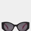 Betsey Johnson Double Take Sunglasses Black Multi Outlet