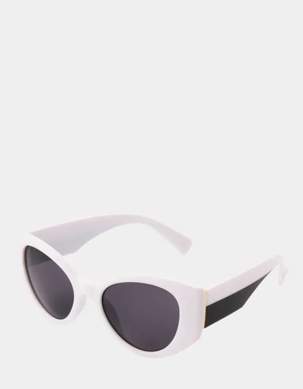 Betsey Johnson Double Take Sunglasses Black/White Black White Online