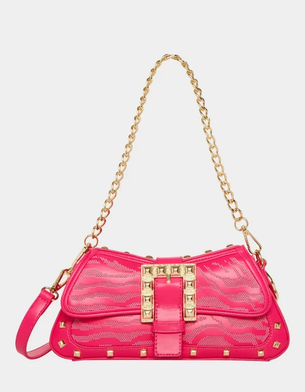 Betsey Johnson Easy There Tiger Crossbody Bag Pink Store