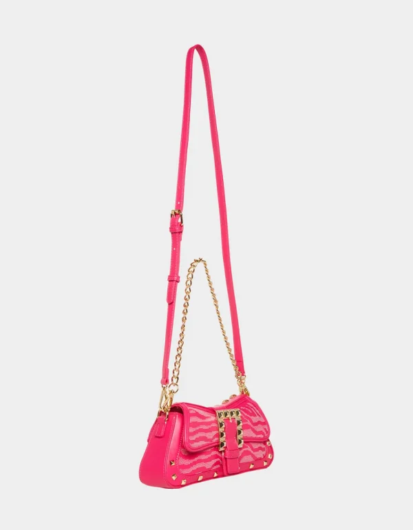 Betsey Johnson Easy There Tiger Crossbody Bag Pink Store