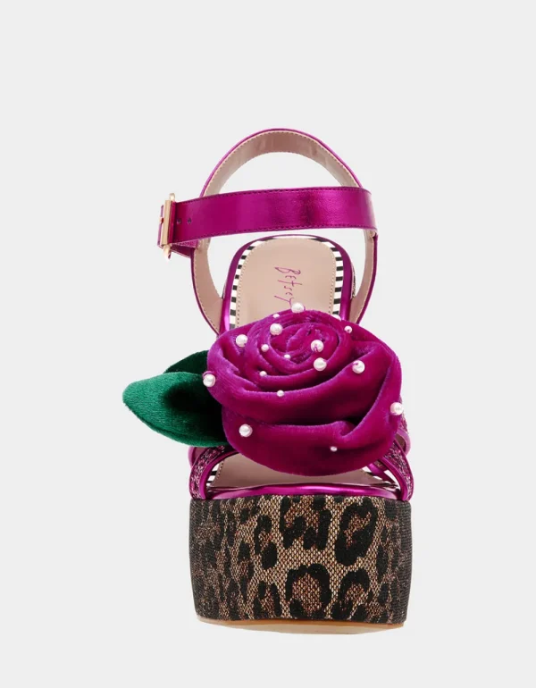 Betsey Johnson Eugene Leopard Multi Clearance