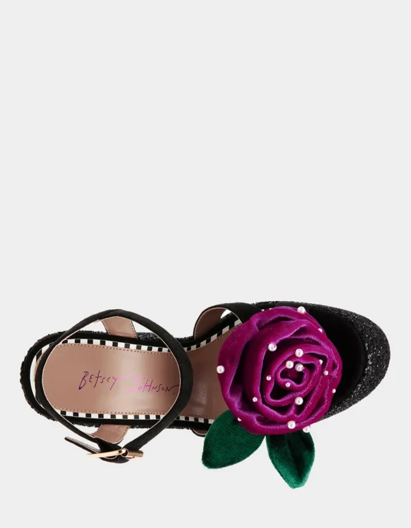 Betsey Johnson Eugene Black Multi Cheap