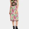 Betsey Johnson Hollywood Midi Dress Lime Best