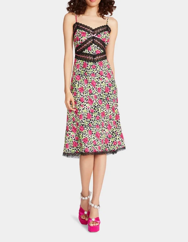 Betsey Johnson Hollywood Midi Dress Multi Best Sale