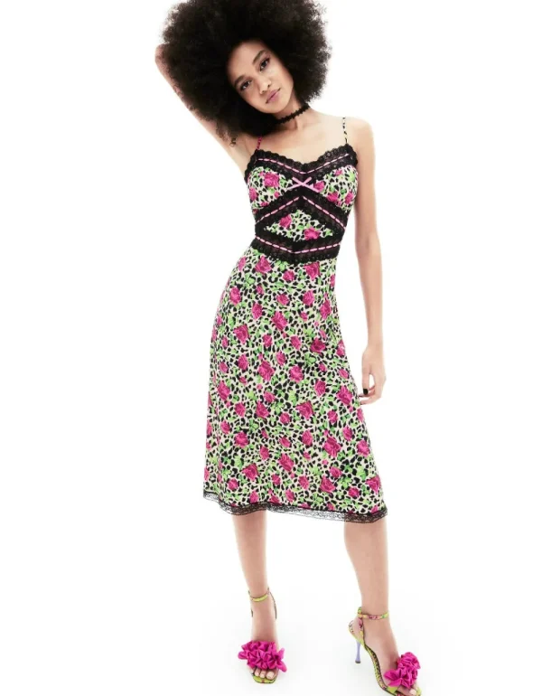 Betsey Johnson Hollywood Midi Dress Multi Best Sale