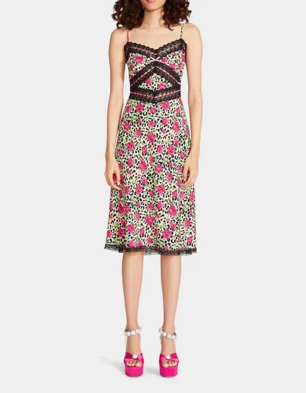 Betsey Johnson Hollywood Midi Dress Multi Best Sale