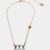 Betsey Johnson Hunny Bunny Bar Short Pendant Multi Shop