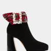 Betsey Johnson Idris Black/Red Black Red Store