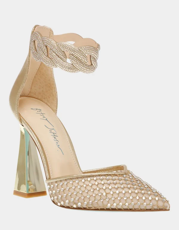 Betsey Johnson Jad Gold Fashion