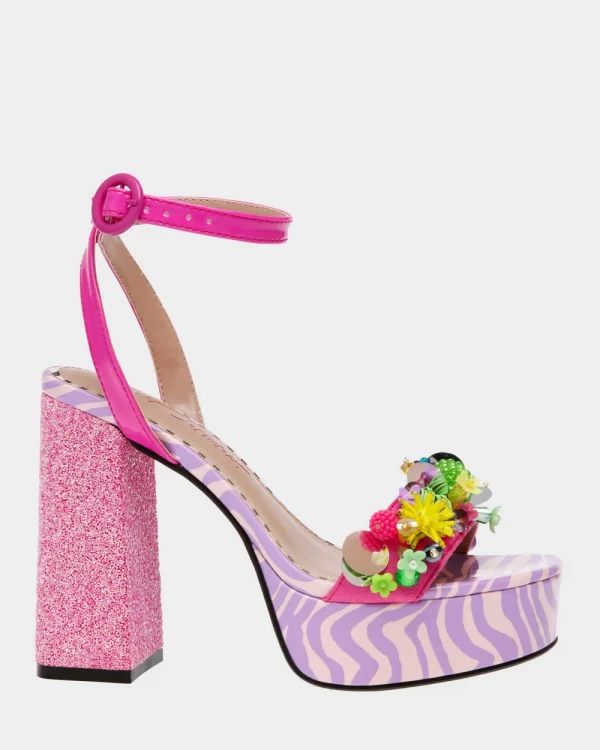 Betsey Johnson Jorden Pink Multi Cheap