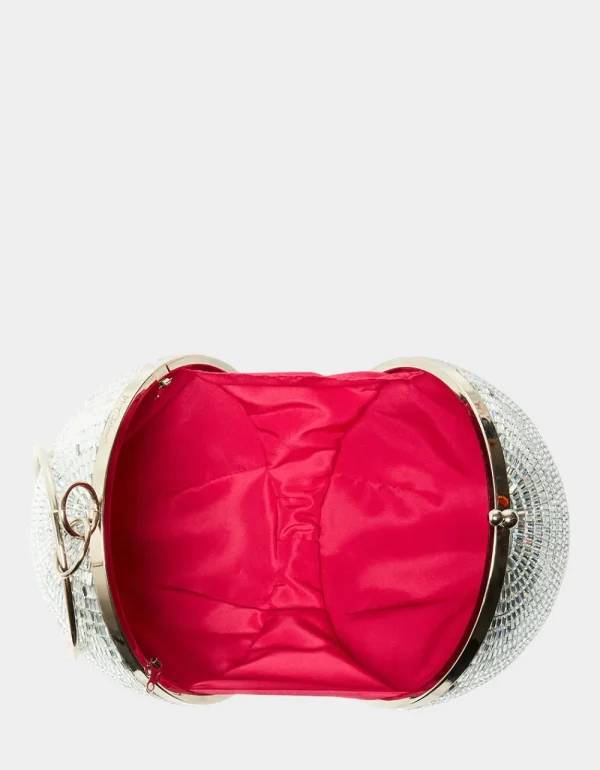 Betsey Johnson Kitsch Dancing Queen Crossbody Silver Best Sale