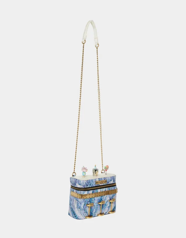 Betsey Johnson Kitsch Drink Like A Fish Dive Bar Crossbody Multi Best Sale