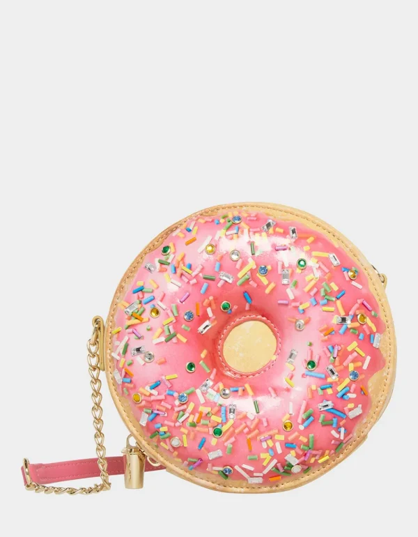 Betsey Johnson Kitsch Glazy For You Crossbody Pink Store