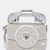 Betsey Johnson Kitsch Million Stars Phone Bag Silver Online