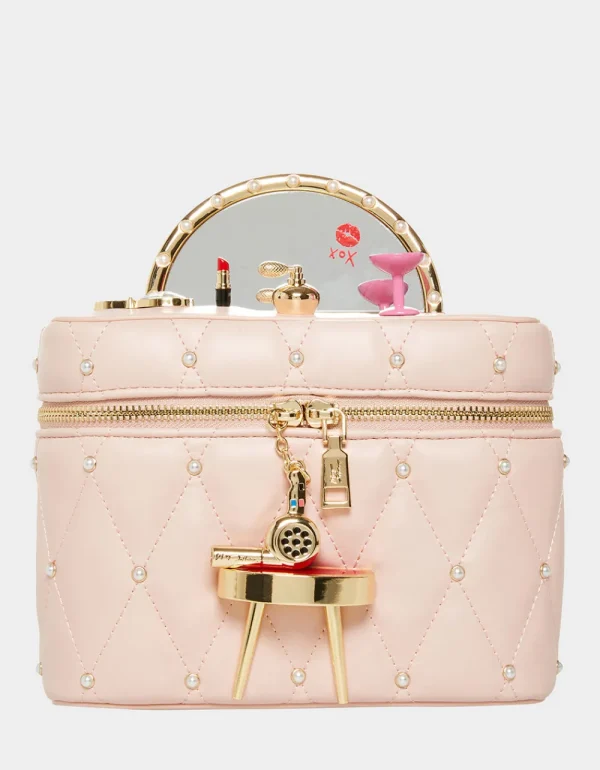 Betsey Johnson Kitsch Mirror Mirror Vanity Crossbody Blush Store