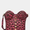 Betsey Johnson Kitsch Of Corsets Love Crossbody Black-Pink Online