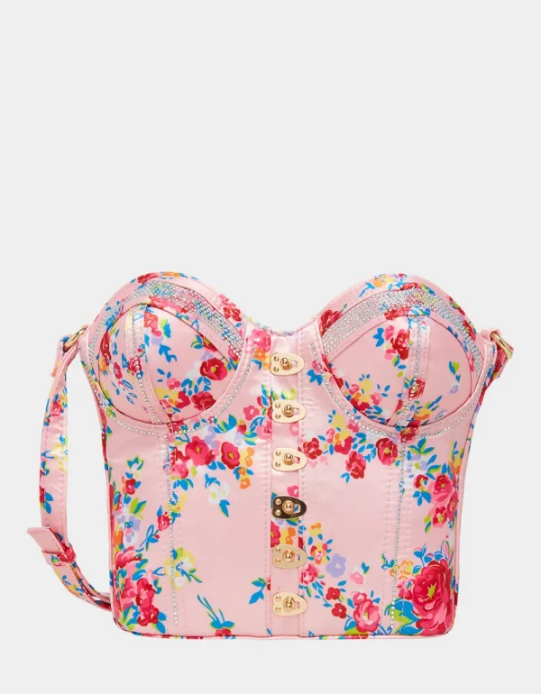 Betsey Johnson Kitsch Of Corsets Love Crossbody Floral Outlet