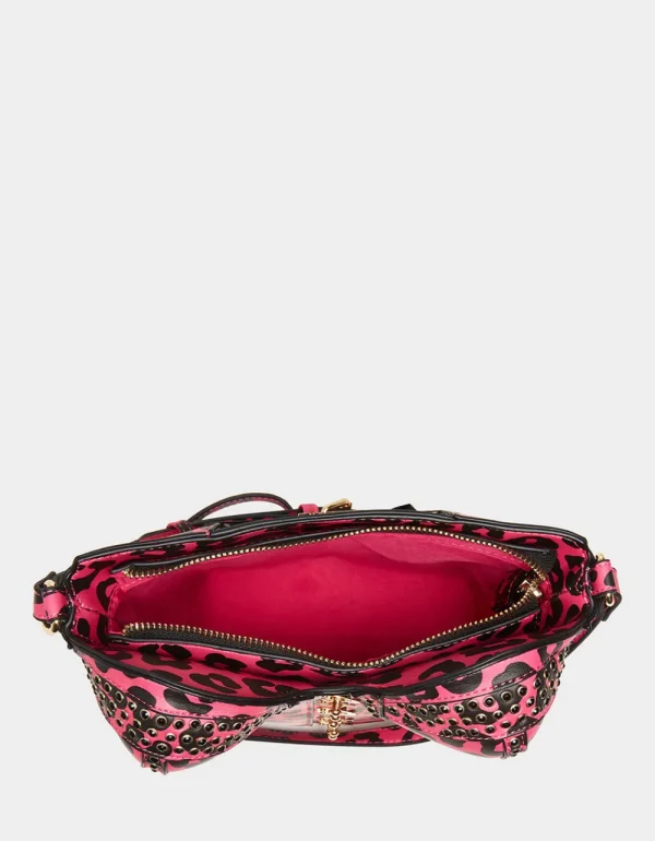 Betsey Johnson Kitsch Of Corsets Love Crossbody Black-Pink Online