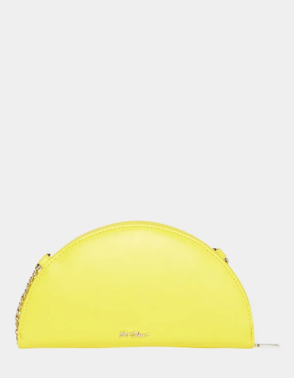 Betsey Johnson Kitsch Pucker Up Crossbody Yellow Best Sale