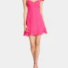 Betsey Johnson Lotus Mini Dress Pink Fashion