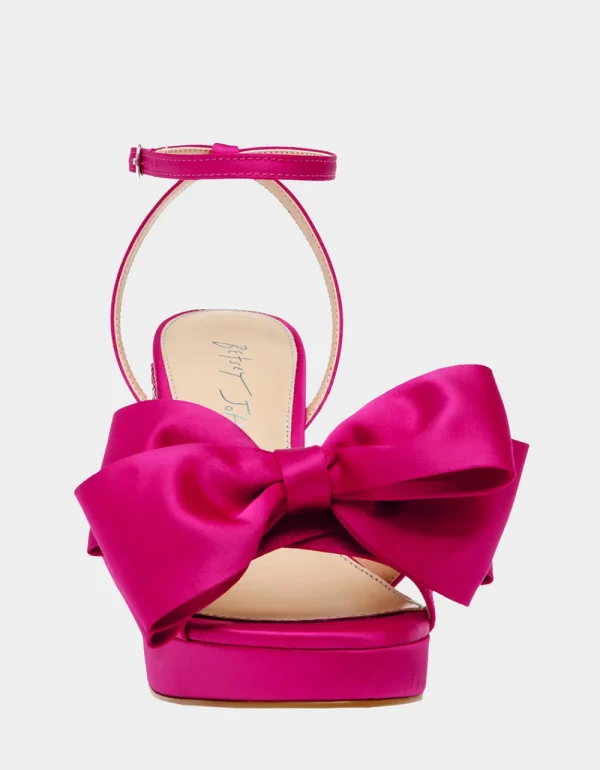 Betsey Johnson Maddy Fuchsia New