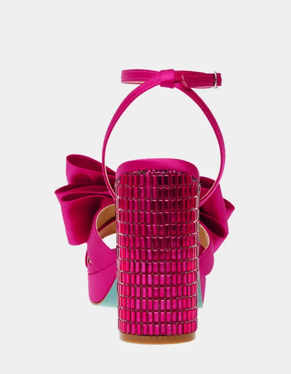 Betsey Johnson Maddy Fuchsia New