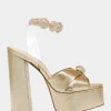 Betsey Johnson Mason Gold New