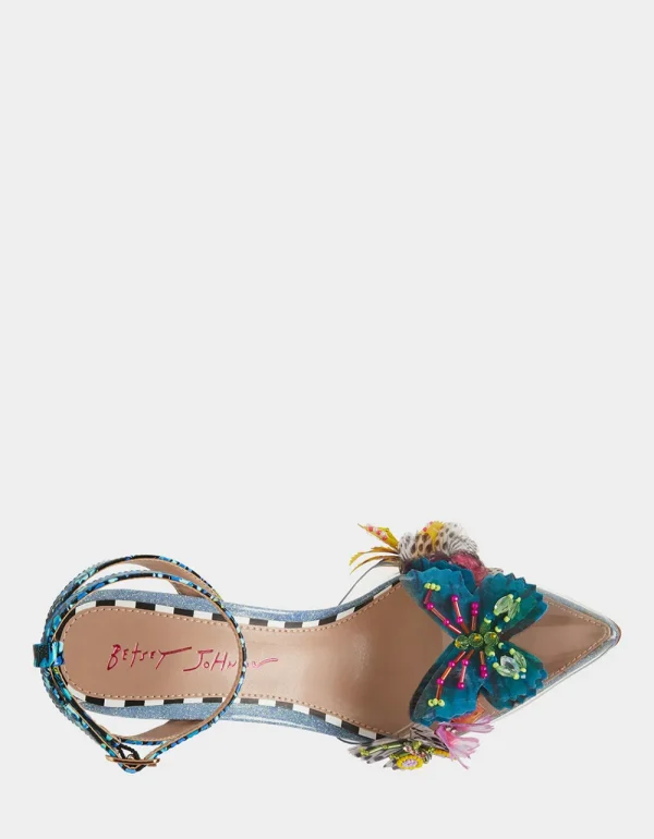 Betsey Johnson Nadya Blue Multi Online