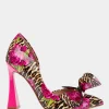 Betsey Johnson Nobble-P Leopard Multi Hot