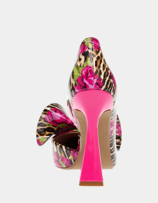 Betsey Johnson Nobble-P Leopard Multi Hot