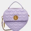 Betsey Johnson Oh My Heart Crossbody Lavender Online