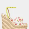 Betsey Johnson Pansie White Multi Hot