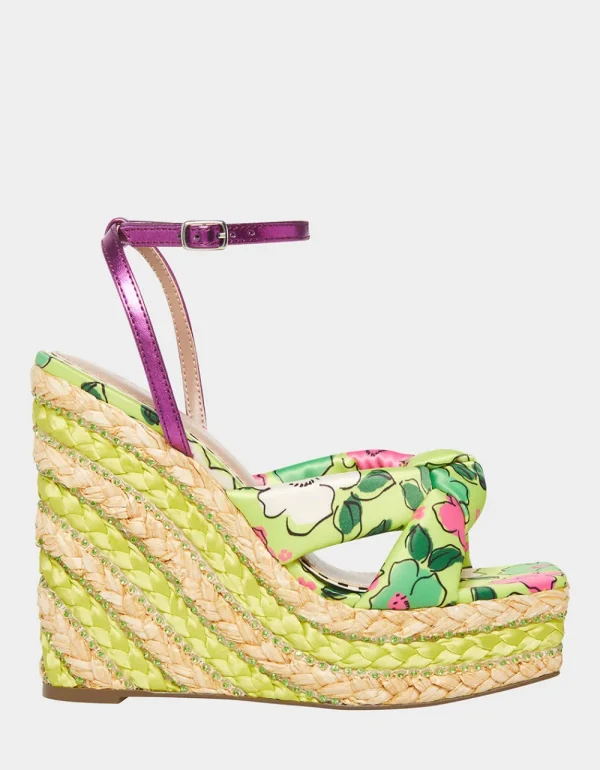 Betsey Johnson Pansie Yellow Multi Flash Sale