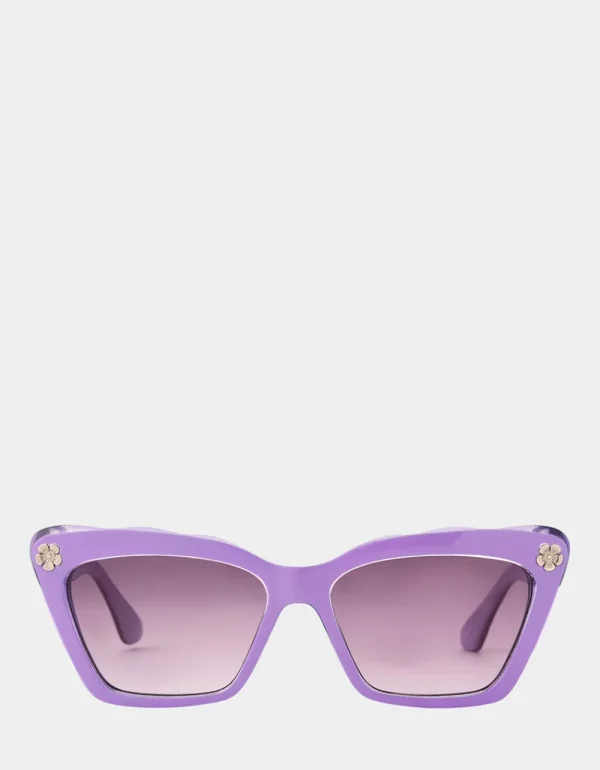 Betsey Johnson Petite Petals Sunglasses Purple Shop