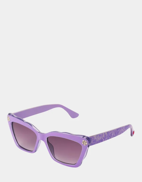 Betsey Johnson Petite Petals Sunglasses Purple Shop