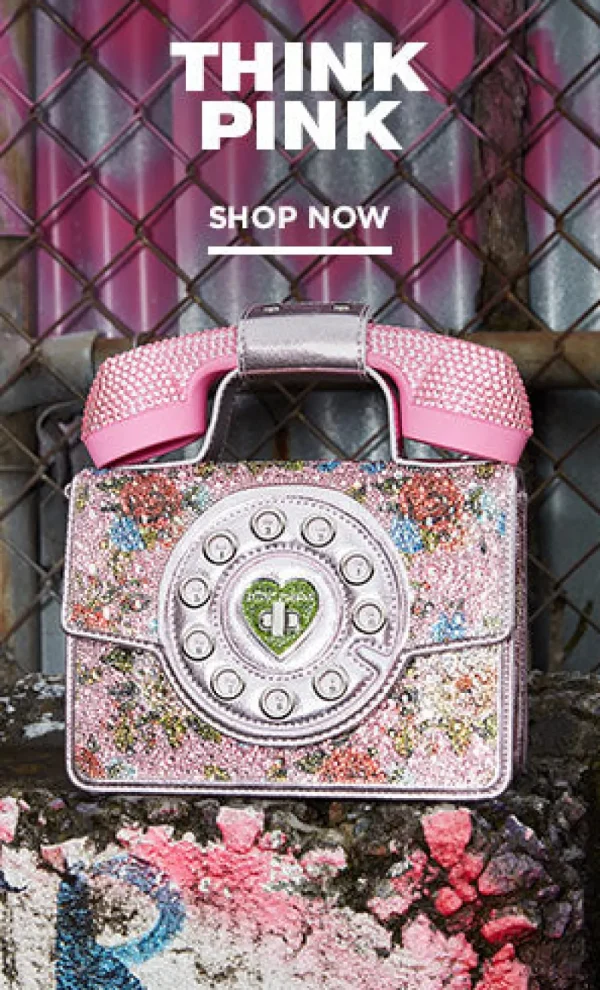 Betsey Johnson Pink Ghost Ad Outlet