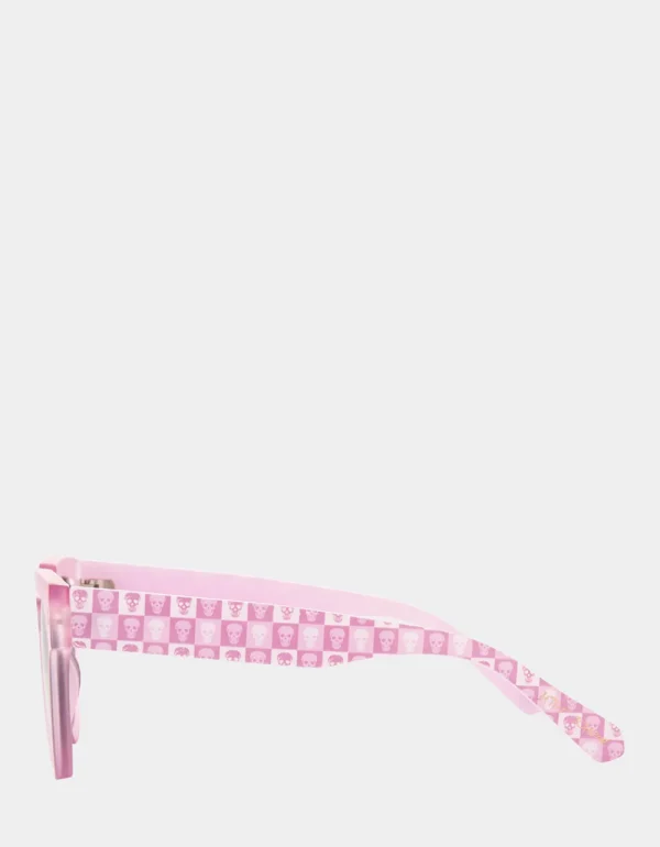 Betsey Johnson Proof Positive Sunglasses Pink Clearance