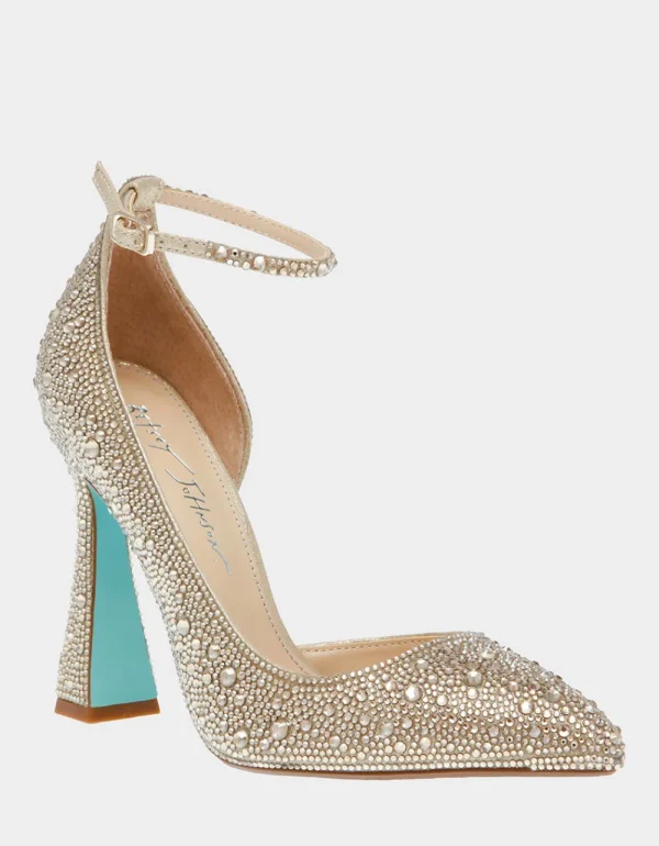 Betsey Johnson Ramsy Gold Flash Sale