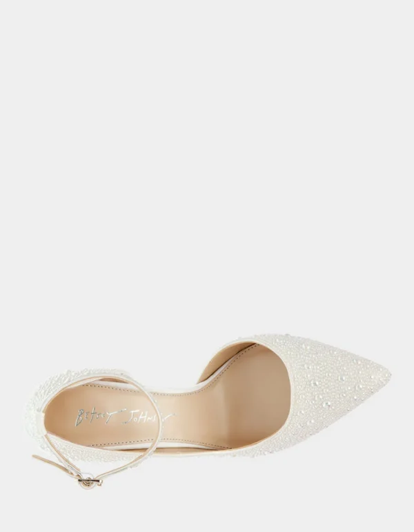 Betsey Johnson Ramsy Ivory Discount